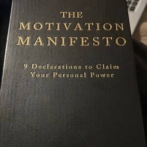 The Motivation Manifesto Book